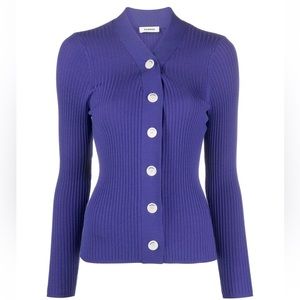 EUC Sandro Gabrielle rib knit cardigan